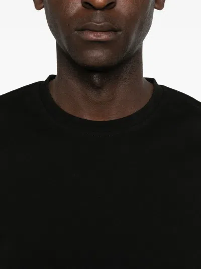 Saint Laurent Cassandre T-shirt In Black