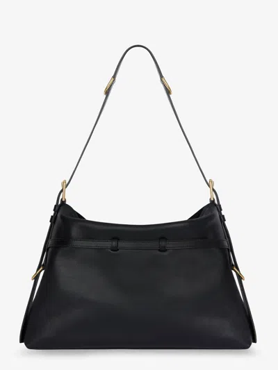 Givenchy Women Voyou Nano Bag In Polished Leather In Black
