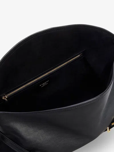 Givenchy Women Voyou Nano Bag In Polished Leather In Black