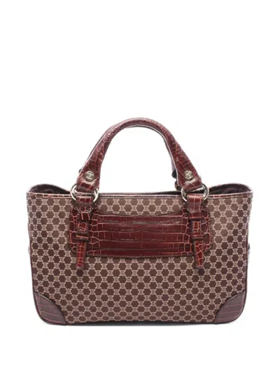 Pre-owned Celine 2010s Macadam Boogie Handbag In Brown
