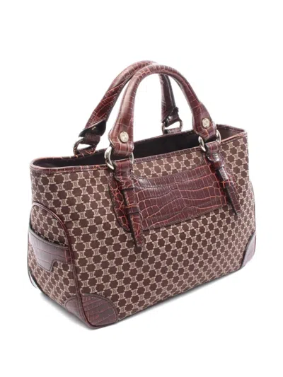 Pre-owned Celine 2010s Macadam Boogie Handbag In Brown