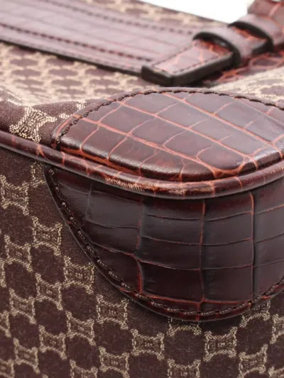 Pre-owned Celine 2010s Macadam Boogie Handbag In Brown