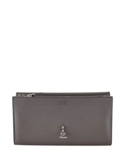 SOFIA 搭扣开合长款钱包