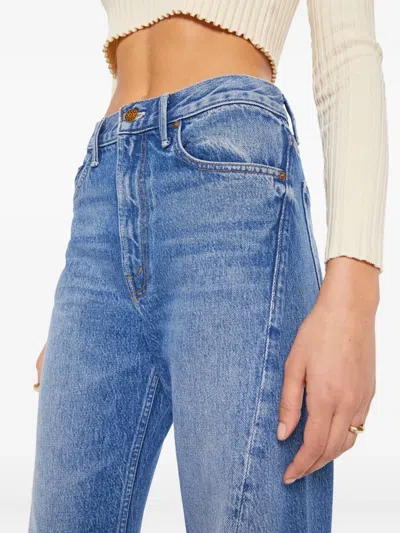 Mother The Lemon Twist Jeans In Rolling In The Dough In Blue