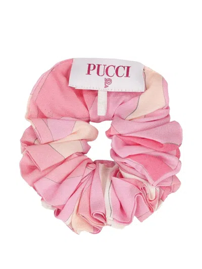 Pucci Junior Patterned Scrunchie In Multi