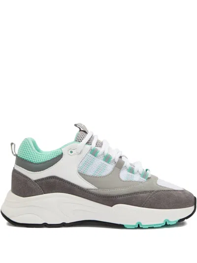 AERO 网纱拼接绒面皮低帮运动鞋