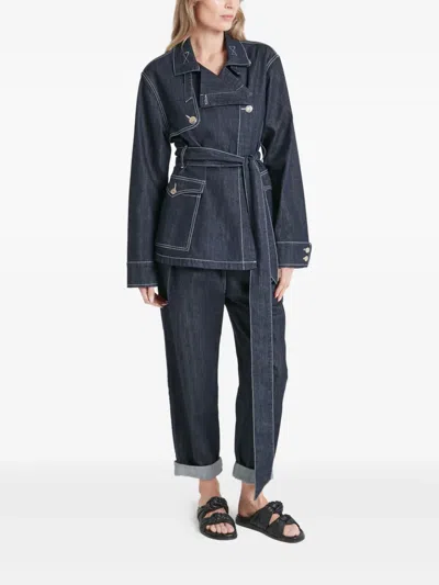 Temperley London Maye Jacket In Blue
