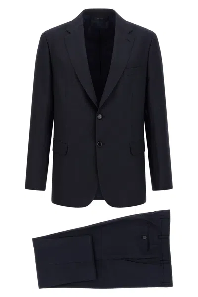 Brioni Trevi Suits Blue In Blue