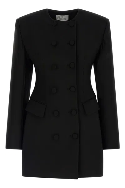 Giuseppe Di Morabito Tailored Double-breasted Blazer Style Dress In Black