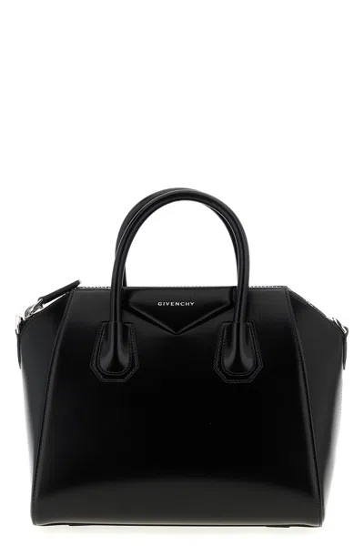 Givenchy Black Antigona Mini Leather Bag Women In Black