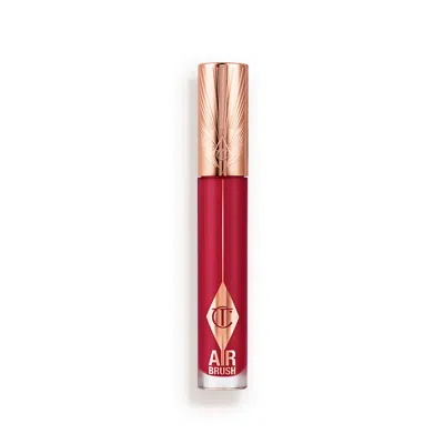 Charlotte Tilbury Airbrush Flawless Lip Blur, Lip Gloss, Ruby Blur In Red