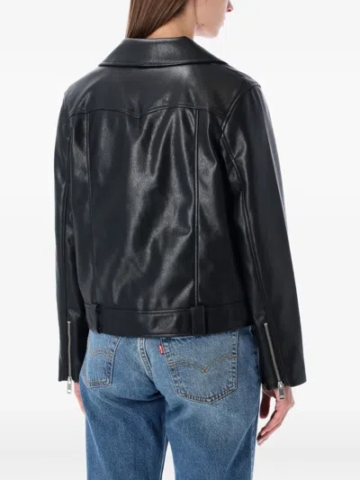 Levi's Levi S Kendal Black Eco-leather Moto Jacket