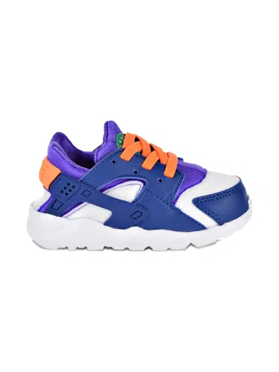 HUARACHE RUN WHITE/CONE/GYM BLUE 运动鞋