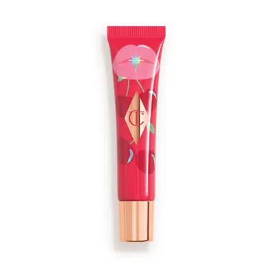 Charlotte Tilbury Unreal Lips Healthy Glow Nectar Lip Oil With Hyaluronic Acid And Vitamin E Juicylicious Cherry Glaze