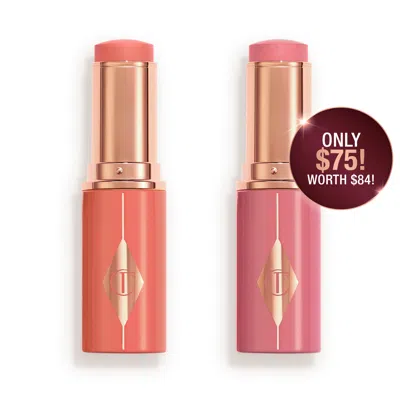 Charlotte Tilbury Unreal Blush Healthy Glow Stick Duo - Cheek Kit