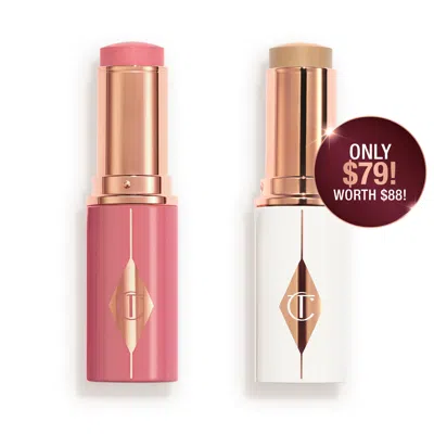 Charlotte Tilbury Unreal Skin & Blush Healthy Glow Duo - Face & Cheek Kit