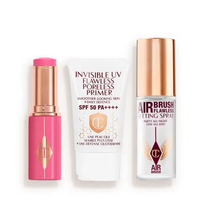 Charlotte Tilbury Unreal Blush, Protect & Set Trio - Beauty Kit