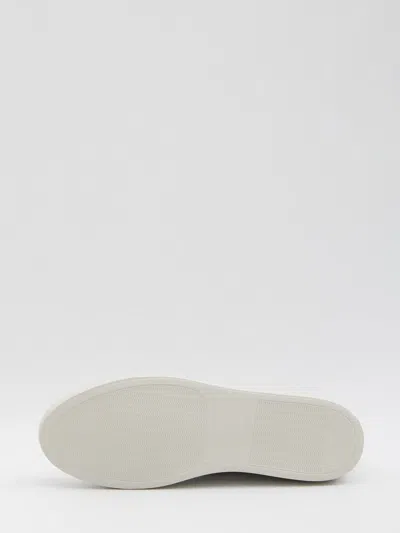 Common Projects Achilles Sneakers In Light Grey Nubuck In White