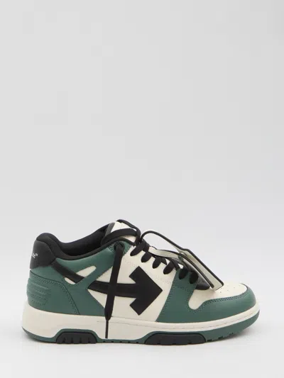 Off-white Out Of Office Sneakers In Green