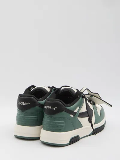 Off-white Out Of Office Sneakers In Green