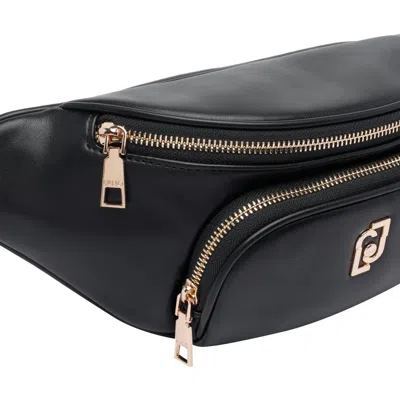 Liu •jo Versatile Belt Bag Featuring Zipped Pockets In Black