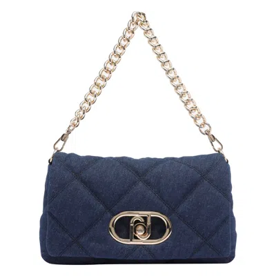 Liu •jo Crossbody Bag Chain Strap In Blue