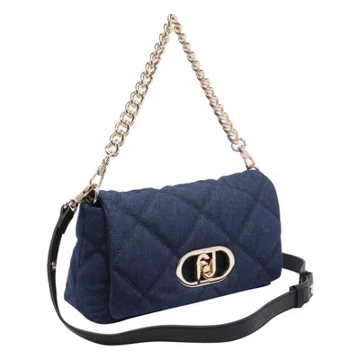 Liu •jo Crossbody Bag Chain Strap In Blue