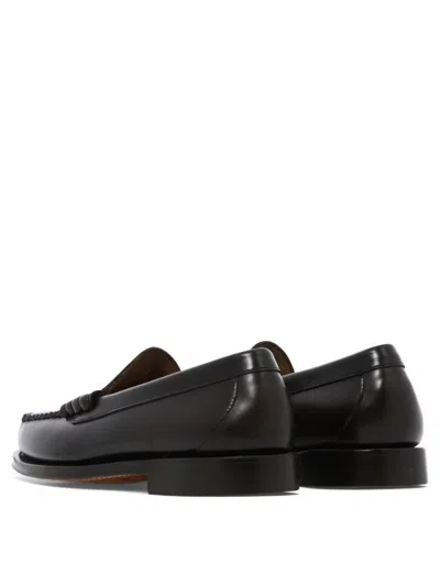 G.h. Bass & Co. Moccasin Weejuns Larson Penny In Black