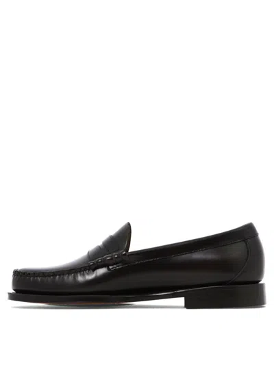 G.h. Bass & Co. Moccasin Weejuns Larson Penny In Black