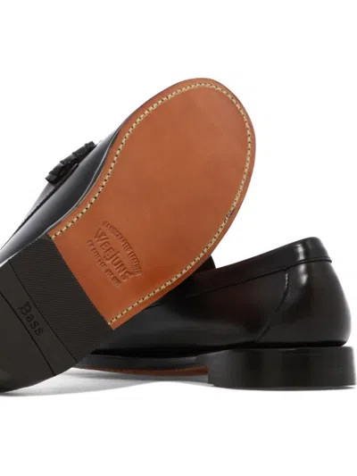 G.h. Bass & Co. Moccasin Weejuns Larson Penny In Black