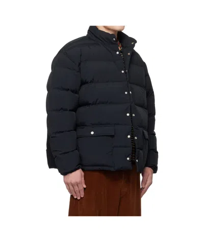 Bode Burlington Down Jacket In Black