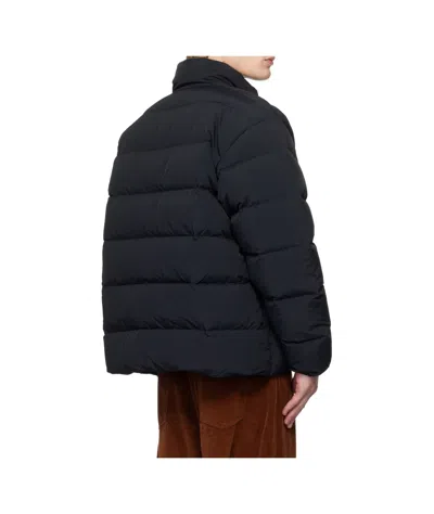 Bode Burlington Down Jacket In Black