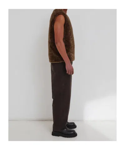 Darkpark Canvas Oversized Pants In Black