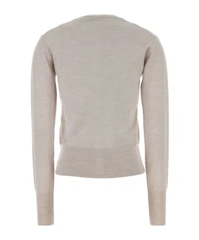 Vivienne Westwood Orb-embellished Virgin-wool Cardigan In White