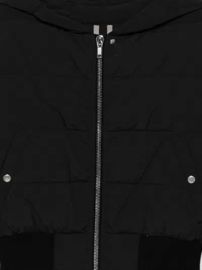 Rick Owens Hooded Jkt In Black