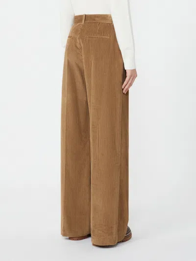 Weekend Max Mara Weekend 2 Tania Corduroy Pants In Brown