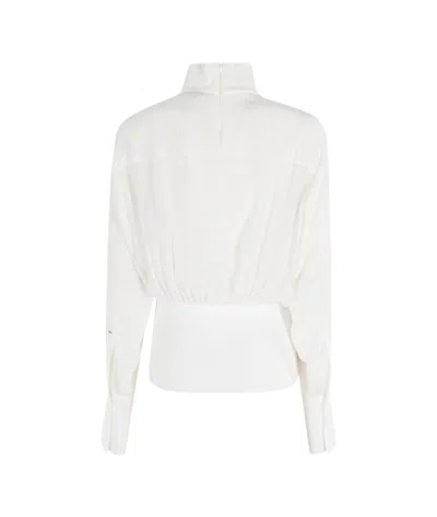 Seventy Turtleneck Cardigan In White
