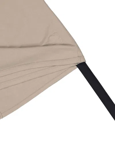 Rick Owens Drkshdw Crew-neck Sweatshirt In Brown