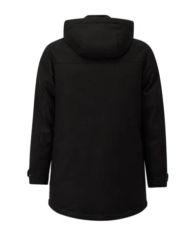 Zegna Jacket With Zip Closure In Black