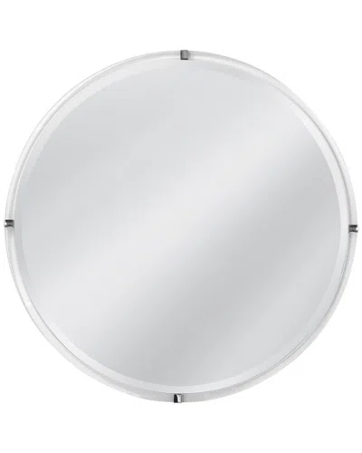 Bassett Mirror Liza Wall Mirror In Silver