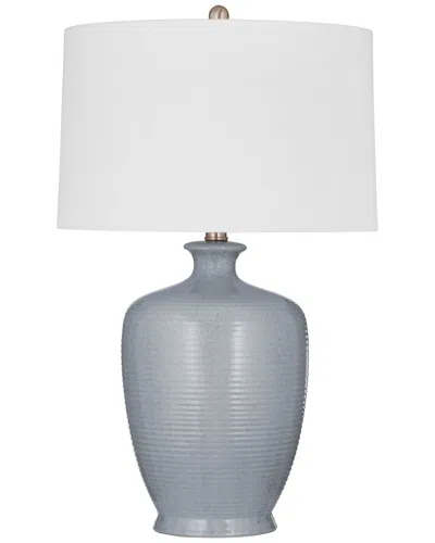 Bassett Mirror Justice Table Lamp In Gray