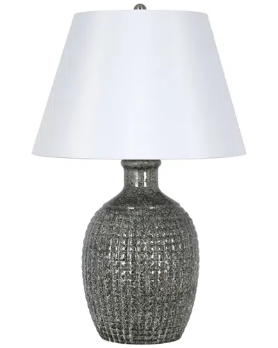 Bassett Mirror Dhurrie Table Lamp In Green