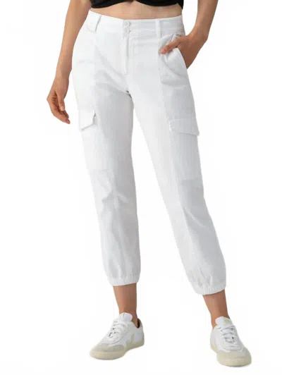 Sanctuary Rebel Standard Rise Pants In Brilliant White In White