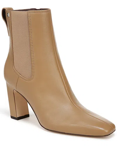 Franco Sarto Flexa Bliss Leather-trim Bootie In Neutral