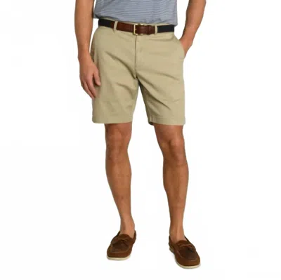 Duck Head Gold School Chino Short In Khaki In Green