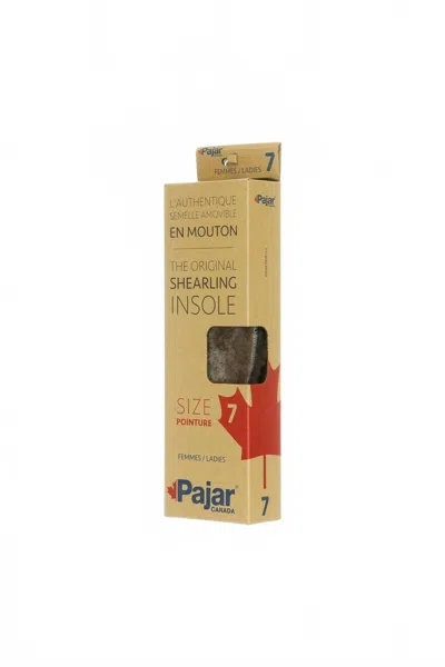 Pajar Women's Shearling Insole In Neutral In Brown