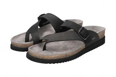 Mephisto Helen Toe Loop Sandal In Black