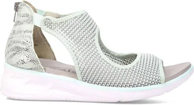 Jambu Women's Margot Sport Sandal In Mint Snake In Multi