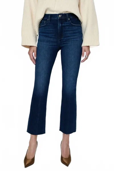Pistola Lennon High Rise Boot Crop Jeans In Rosslyn In Blue