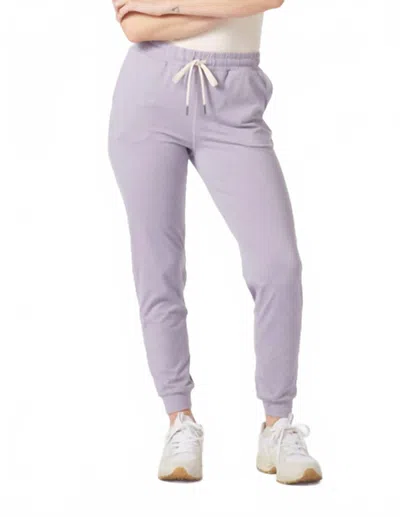 Glyder Serene Jogger In Dusty Lavender Marble In Blue